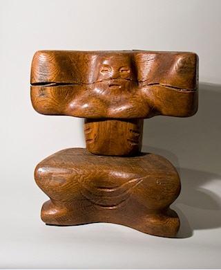 Four Pieces of Oak, 1948 (15.5" x 15" x 9")